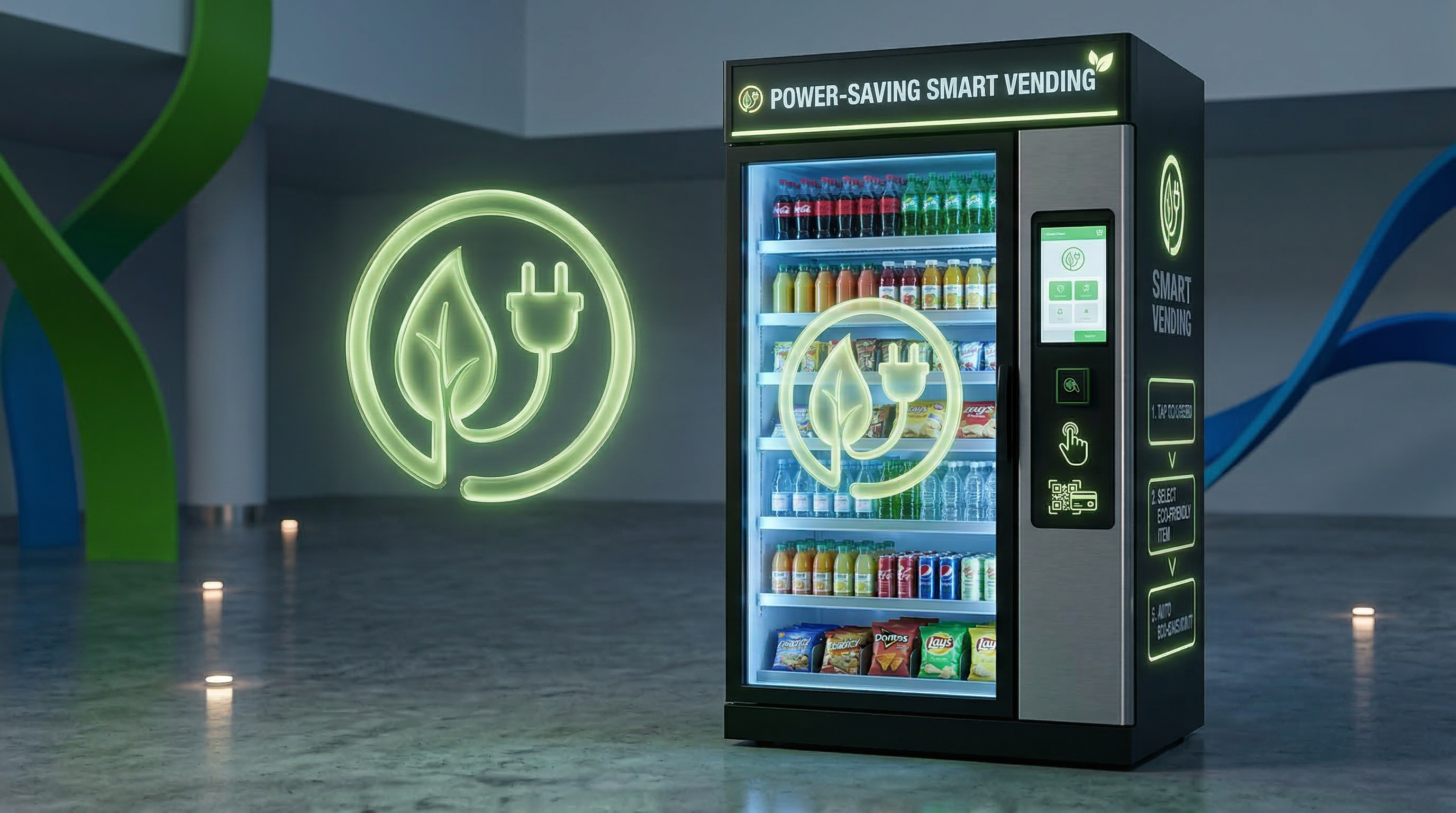 Energy efficient vending